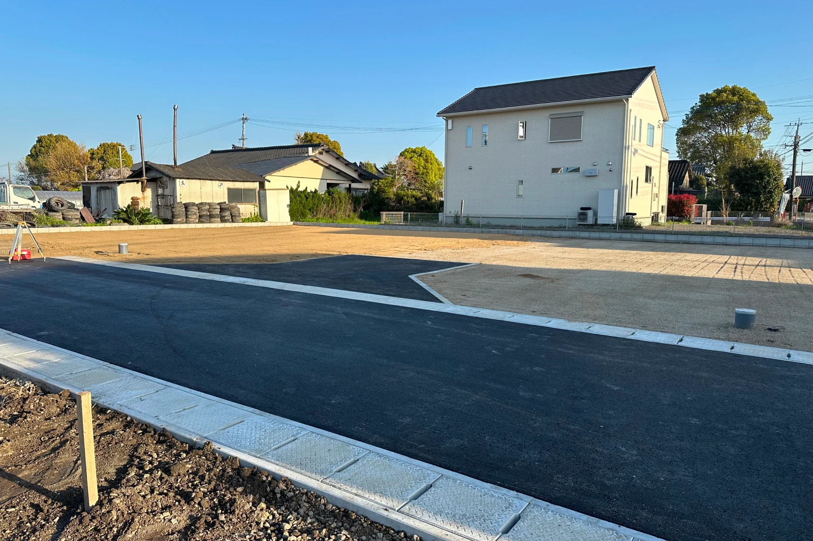 舗装した道路